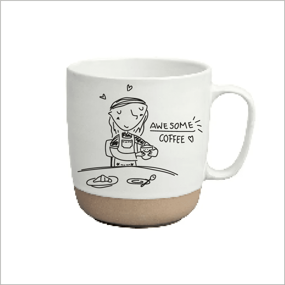 Wij doen het voor jou. Personaliseren mokken als duurzaam relatiegeschenk.
